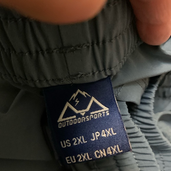 OUTDOOR SPORTS Blue Shorts - Picture 5 of 5